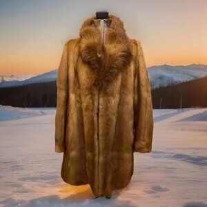 Vintage Red fox coat
